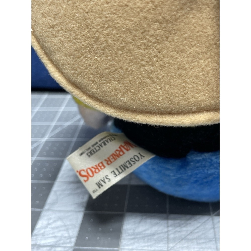 1990 Yosemite Sam Plush Doll Warner Bros. Mighty Star Looney Tunes - Picture 6 of 8